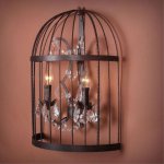 Светильник настенный бра Loft it LOFT1891W Vintage birdcage
