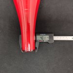 Плафон стекло красное 320*150мм RIMINI для арт LSF-115