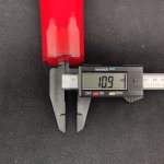 Плафон стекло красное 320*150мм RIMINI для арт LSF-115