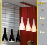 Светильник подвесной черный на 3 лампы Lussole LSF-1196-03 RIMINI