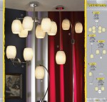 Светильник настенный бра Lussole LSF-6601-02 LEVERANO