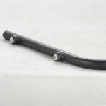 Торшер напольный изогнутый с черным абажуром Lussole LSP-0608