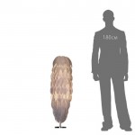 Торшер с перьями Lussole LSQ-1905-02 Vercelli