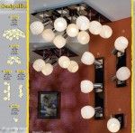 Светильник поворотный спот Lussole LSX-5501-01 SENIGALLIA