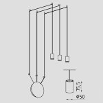 Светильник светодиодный настенно-подвесной Lighttech FILO 3 0830 B (LTA04002)