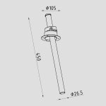Светильник светодиодный встраиваемый Lighttech RAY 2 0830 24 B (LTA09003)