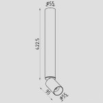 Светильник светодиодный накладной Lighttech SOLIS C3 1530 24 B-G (LTA11007)