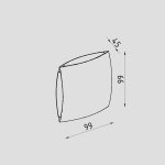 Светильник светодиодный настенный Lighttech BUTTON 4.230 B (LTL02001)