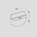 Светильник светодиодный настенный Lighttech PATERA 0630 DG (LTL11001)