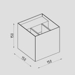Светильник светодиодный настенный Lighttech VEXUS 2.630 W (LTL16002)