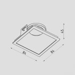 Рамка для модуля MULTIS Lighttech MULTIS S B-MRG (LTZ06031)