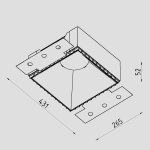 Рамка для модуля MULTIS Lighttech MULTIS TS W-MRG (LTZ06049)