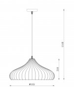 Подвесной светильник Lucide 02403/45/30 VINTI