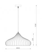 Подвесной светильник Lucide 02403/45/30 VINTI