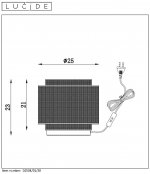 Настольная лампа Lucide 02504/01/30