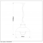 Подвесной светильник Lucide 03315/40/30 GRINGO