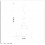 Подвесной светильник Lucide 03315/40/30 GRINGO