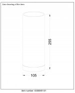 Настольная лампа Lucide 03508/01/31 TUBI