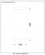 Настольная лампа Lucide 03508/01/32 TUBI