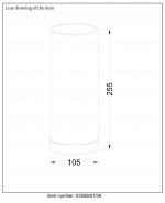 Настольная лампа Lucide 03508/01/36 TUBI