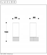 Светильник бра 04202/01/12 JESSE Lucide