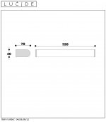 Светильник бра 04205/09/12 JASPER Lucide