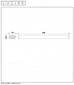 Светильник бра 04205/12/12 JASPER Lucide