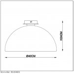 Потолочный светильник Lucide 05115/40/31 ELYNN