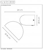 Настенный светильник бра Lucide 05226/01/30