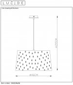 Подвесной светильник 05420/46/68 DENIM Lucide