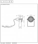 Настольная лампа Lucide 05522/01/30