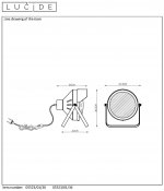 Настольная лампа Lucide 05523/01/36