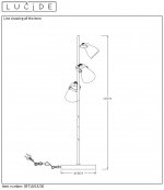 Торшер Lucide 05710/15/30