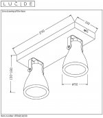 Потолочный светильник Lucide 05910/10/30