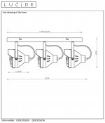 Потолочный светильник Lucide 05922/03/36