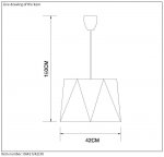 Подвесной светильник Lucide 06417/42/30 ALEGRO