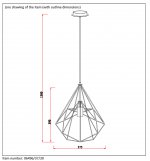 Подвесной светильник Lucide 06496/37/30 RICKY