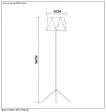 Торшер Lucide 06717/01/30 ALEGRO