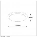 Потолочный светильник Lucide 07104/30/31 BASIC