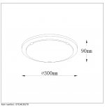 Потолочный светильник Lucide 07104/30/70 BASIC