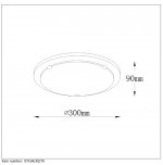 Потолочный светильник Lucide 07104/30/70 BASIC