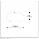 Потолочный светильник Lucide 07113/30/67 ALBASTRO