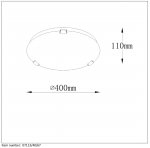 Потолочный светильник Lucide 07113/40/67 ALBASTRO