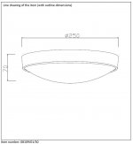 Потолочный светильник Lucide 08109/01/30 LEX