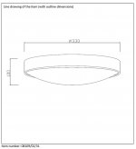 Потолочный светильник Lucide 08109/02/31 LEX