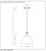 Подвесной светильник Lucide 08406/23/35 COCO