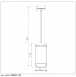 Подвесной светильник Lucide 08412/01/60 EPICE
