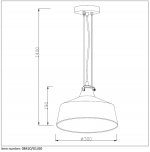 Подвесной светильник Lucide 08420/01/60 VITRI