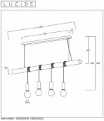 Подвесной светильник Lucide 08425/04/31