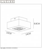 Потолочный светильник Lucide 09119/05/31 XIRAX